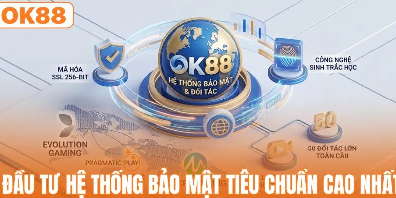 Đầu tư hệ thống bảo mật tiêu chuẩn cao nhất