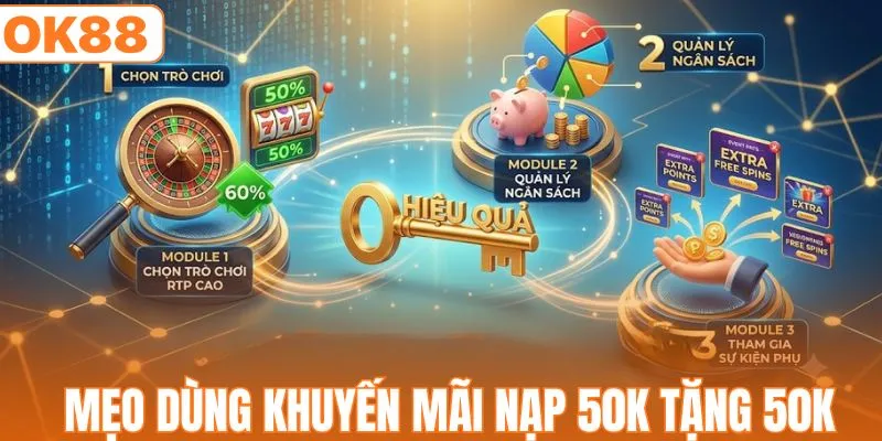 Mẹo dùng khuyến mãi nạp 50K tặng 50K hiệu quả
