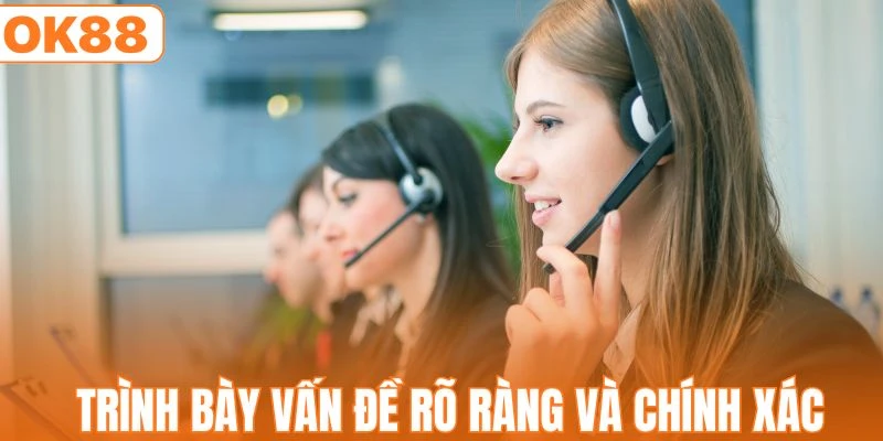 Thành viên nên trình bày vấn đề rõ ràng và chính xác